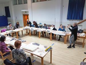 Delavnica polstenja (filcanja)